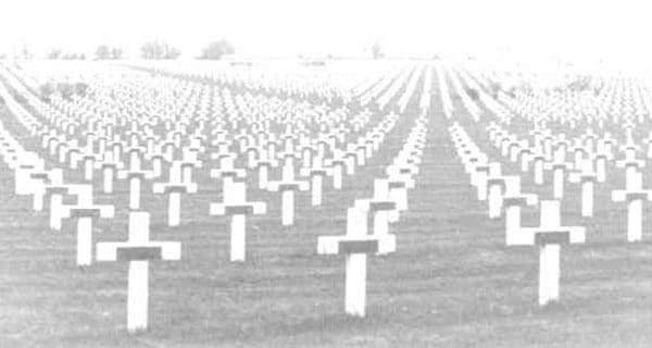 ‘Countless white crosses’ a century later