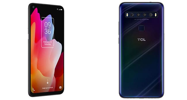 TCL 10L Mariana Blue smart phone TV maker TCL introduces sub-$350 phone to Canada