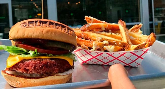 Beyond Meat Burger Betting on the booming plant protein food market