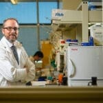 U of A chemistry professor Dennis Hall