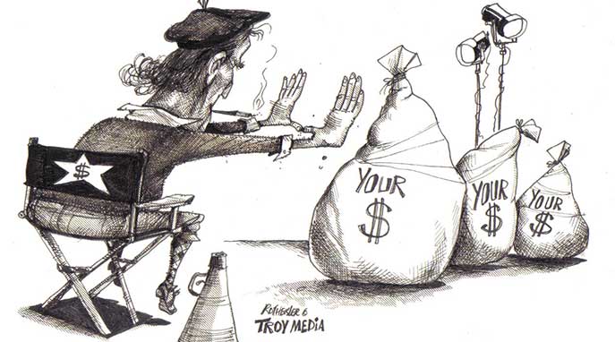 Television director Trudeau trampling freedom of expression